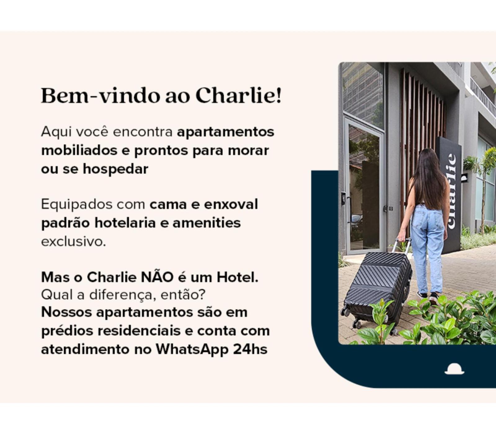 Charlie Itaim Bueno Brandao Lejlighed São Paulo Eksteriør billede